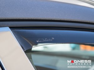 Mercedes Benz GLA Side Window Air Deflectors by Farad - (2013+) Mercedes Benz GLA Side Window Air Deflectors by Farad - (2013+)